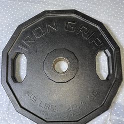 Iron grip olympic 45lb pair