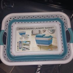 GOT 2 BRAND NEW COLLAPSABLE LAUNDRY BINS 5 Each Firm