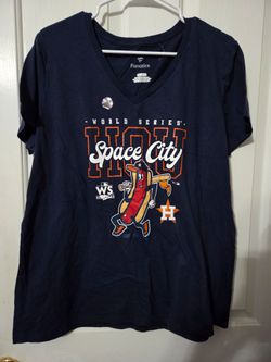 Houston Astros Womens XL Fanatics V-neck Shirt