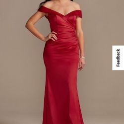 Red Mermaid Dress