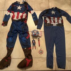 Captain America Costumes And Extras 