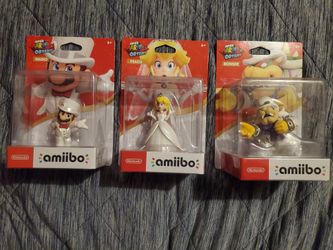 Wedding Mario Amiibo Set