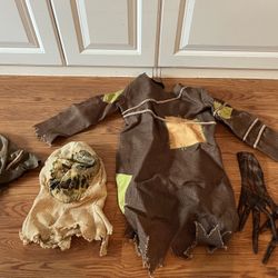 Scarecrow Halloween costume kids size medium