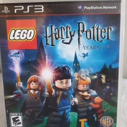 PS3 lego Harry potter game years 1-4 great shape