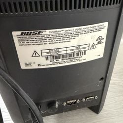 Bose CineMate Series II Digital Home Theater Speaker System Complete 