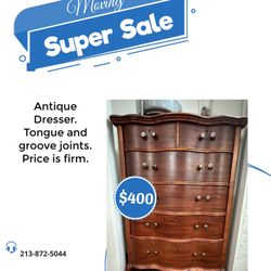 Antique American Dresser 