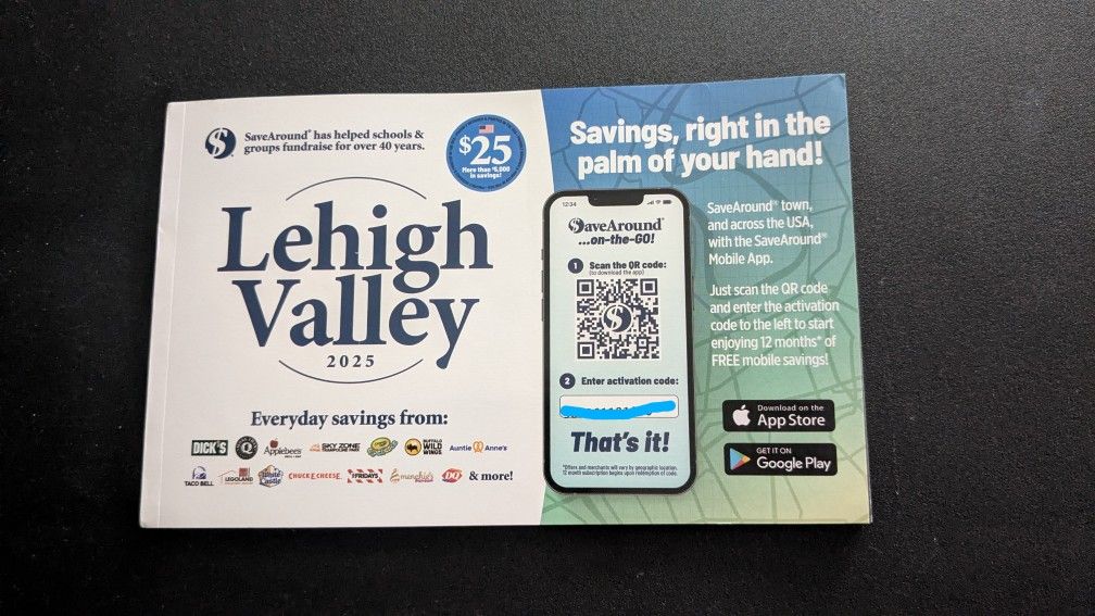 2025 Lehigh Valley SaveAround Coupon Books (3)