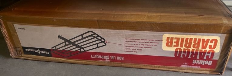 Haul-Master Deluxe Cargo Carrier 500 lb Capacity – New in Box
