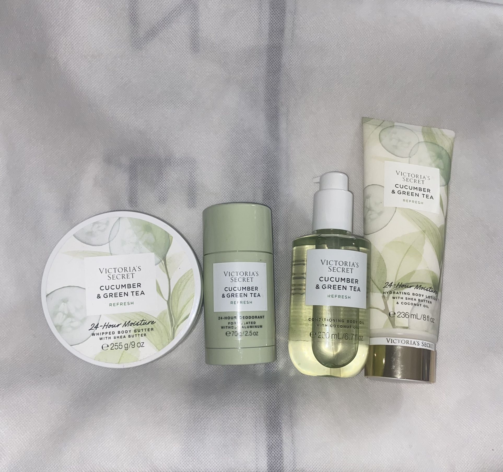 Victoria Secret Cucumbre & Green Tea Lot