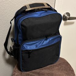 Blue Laptop or Book Bag / Case 