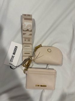 Steve Madden wristlet/card holder set, new w/tags