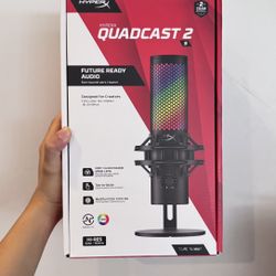 Hyperx Quadcast 2 Microphone for Gaming Streaming