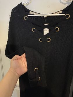 Medium Knitted Dress Black