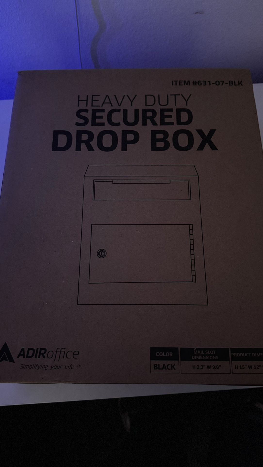Secured Drop Box
