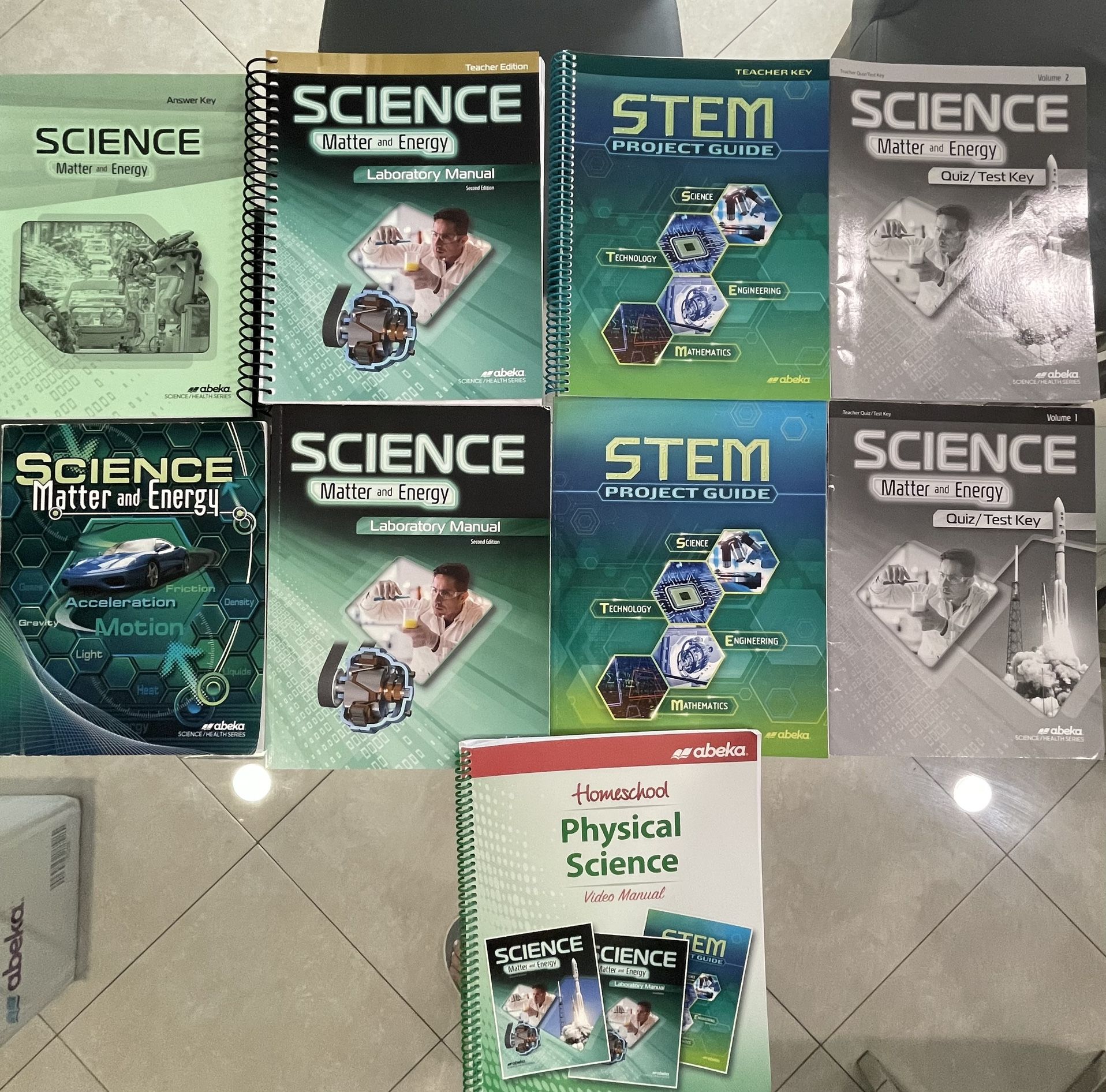 ABEKA 9th Grade Physical Science Curriculum