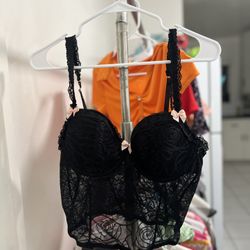 Adjustable Lace Corset Top 