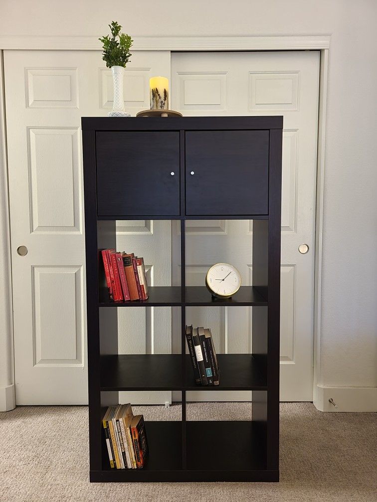 IKEA Kallax Bookcase With Doors