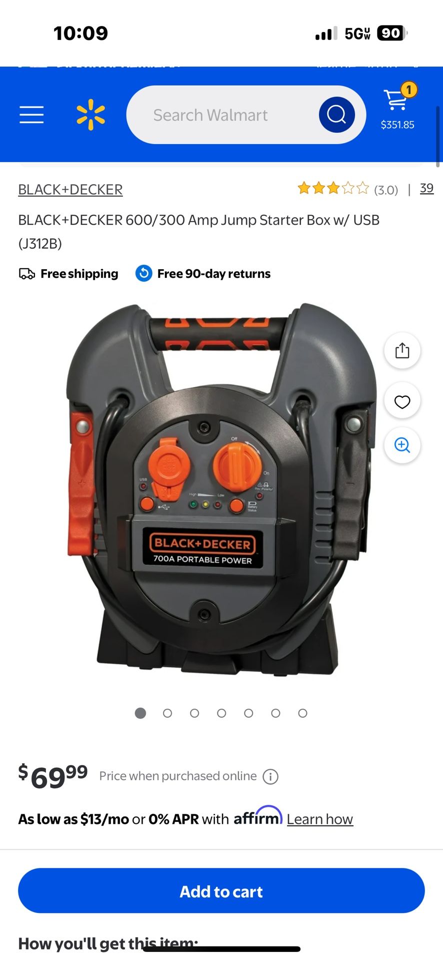 Jump Starter Box