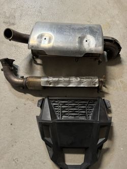 RZR Turbo R Exhaust