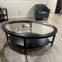 Glass Top Coffee Table