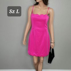 New With Tags Size Large Barbie Pink Dress 