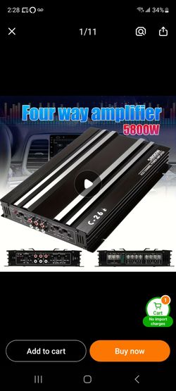 5800w AMP for Car New