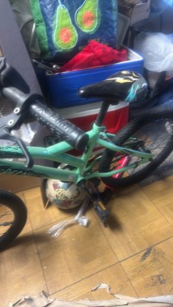 Kids BMX Bike Teal Green