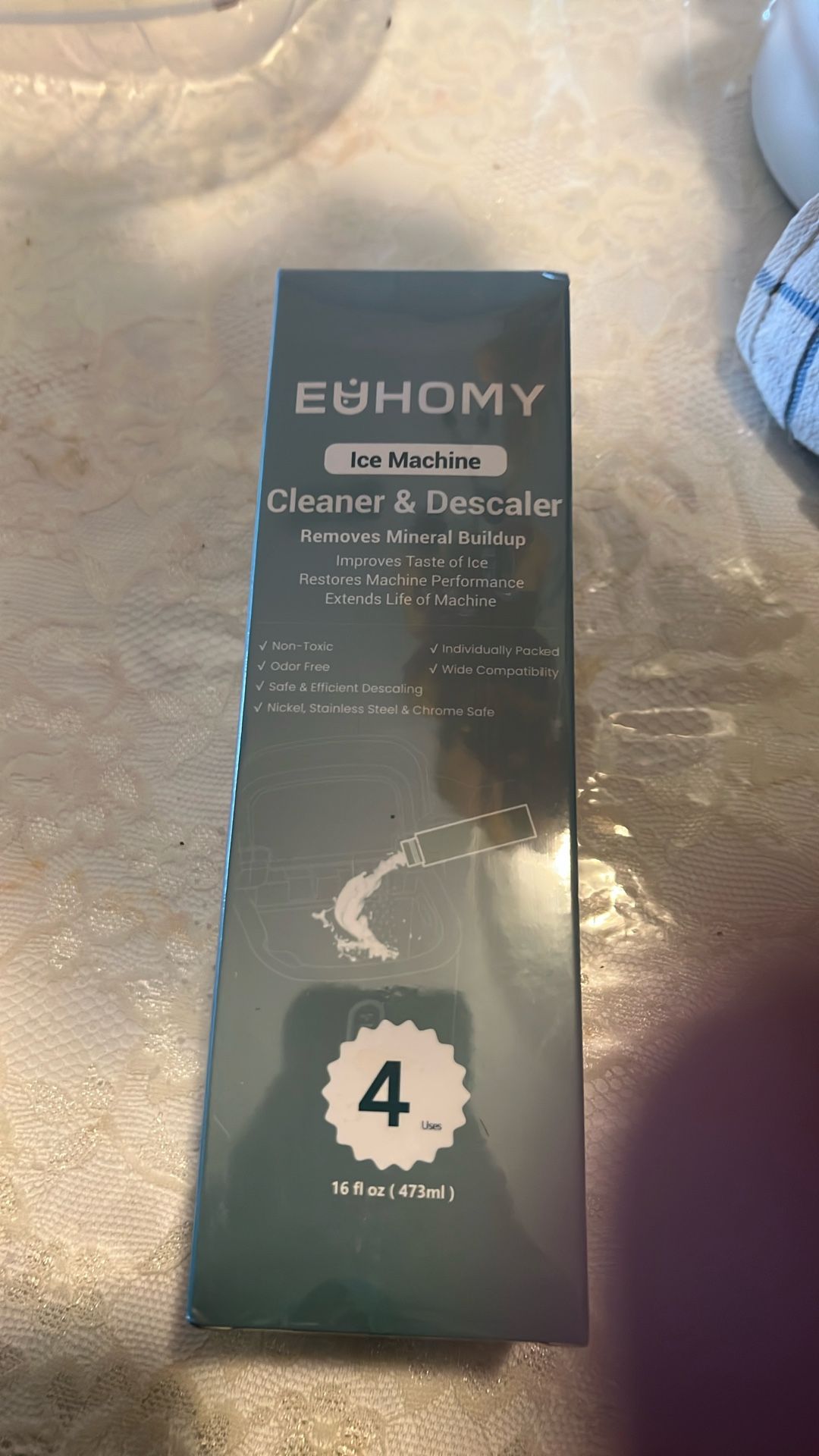 Euhomy Ice Machine Cleaner &desclaer