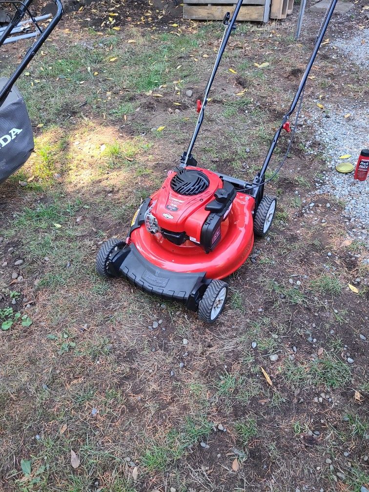 Troy Built Mower Mulcher Side Discharge