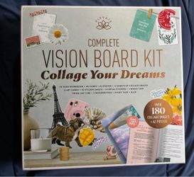 Vision board collage set