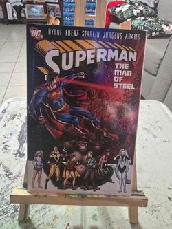 DC Superman: The Man of Steel Trade Paperback 2008 dc Comics