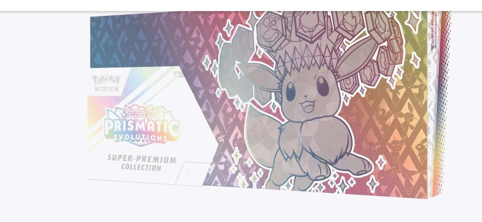 Pokémon Prismatic Evolution Premium Box Brand New