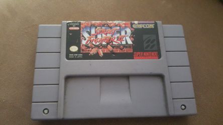 Super Street Fighter 2 Super Nintendo SNES