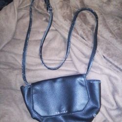 Black Leather Purse