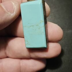 Turquoise 925 Sterling Pendant
