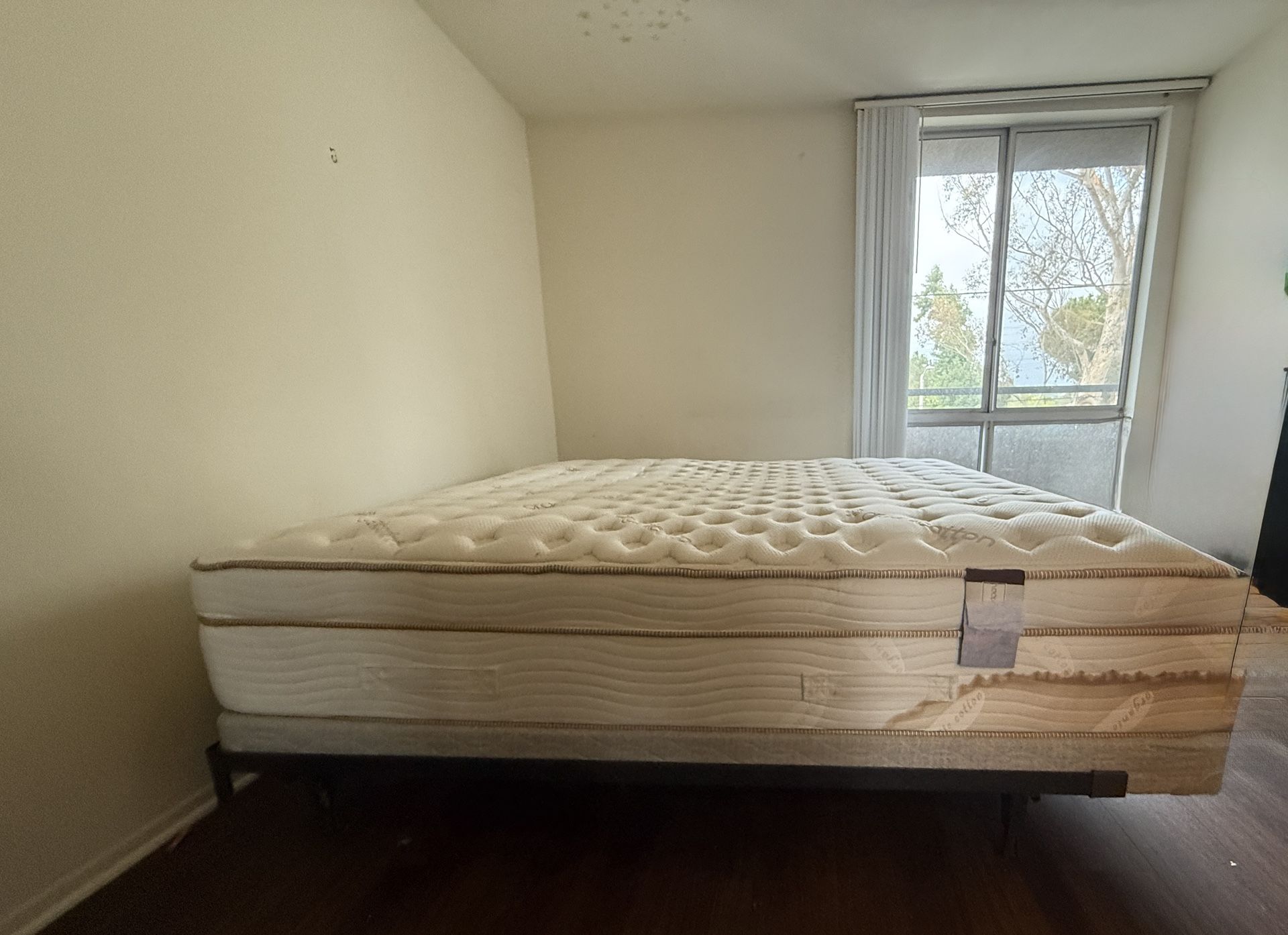 $150 - King Mattress Saatva Organic Cotton (and Box Spring)