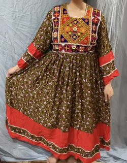 maxi dress Afghani Maxi Afghan Dresses