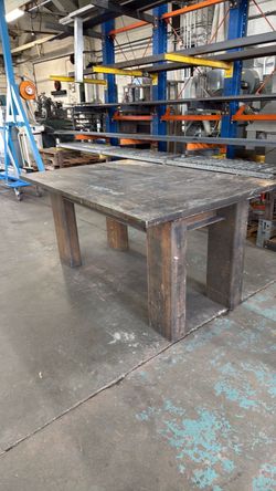 Heavy Duty Steel Industrial Work Table