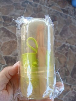 New dog toothbrush set