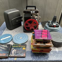 Bell & Honeywell 346a Projector With Movies And More