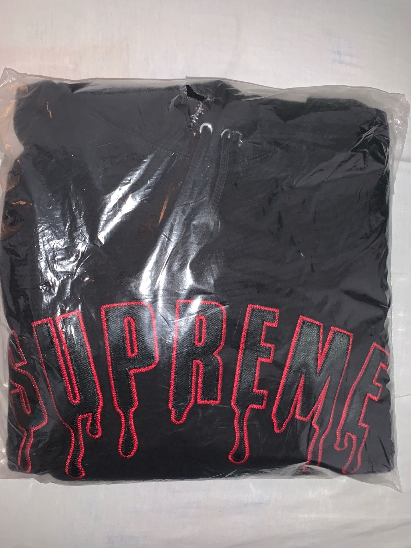 Supreme Ghostface Arc Hooded Sweatshirt Black Size: Large