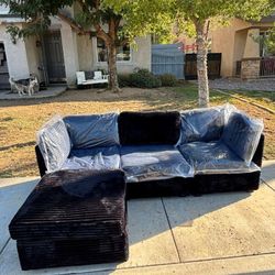 Brand New Oversized Deep Seating Living Room Sofa Living Room Couch Apartment Sofa Brand New Black Sofa Black Couch 🆕