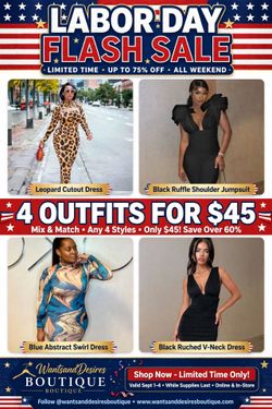 Selling Size Large Bundle 4  New outfits for $45
