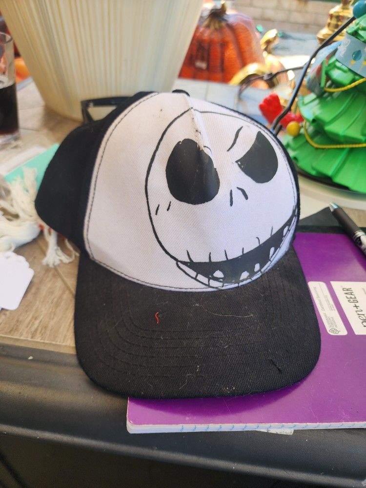 Jack Skellington hat baseball nightmare before christmas