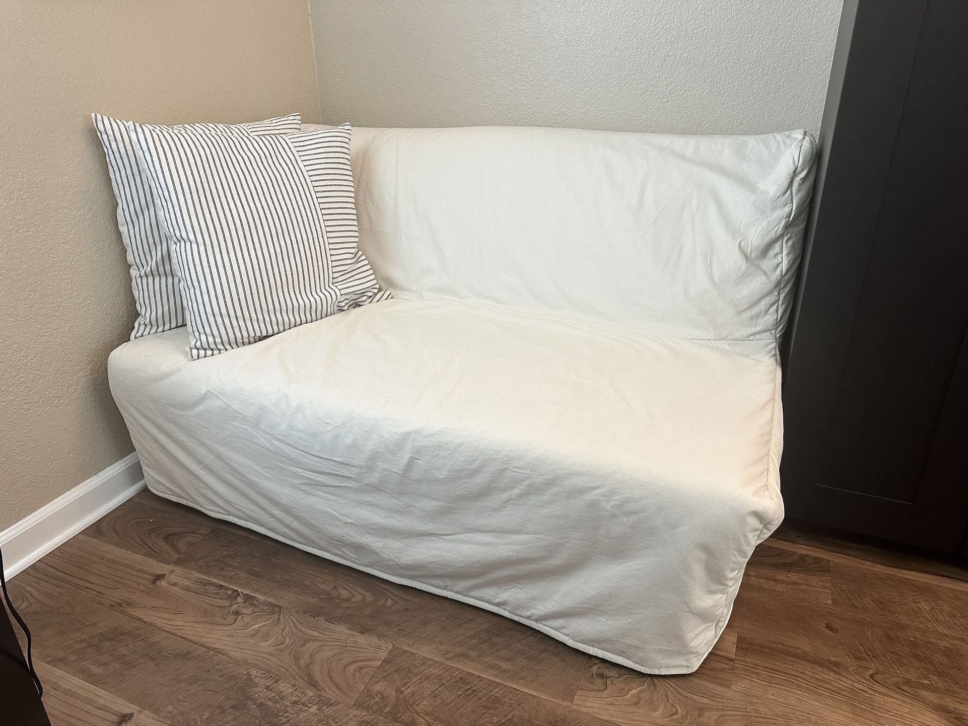 Sleeper Sofa โ Light Beige (IKEA)