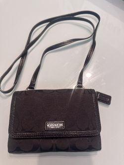 COACH small Black Crossbody 