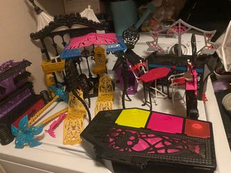 Monster high accessories bundle