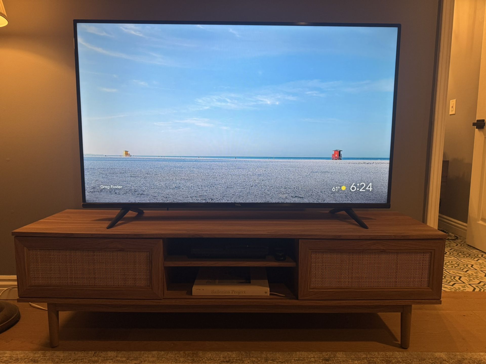 TCL 55" Class 4-Series 4K UHD HDR Smart Google TV – 55S446, 2022 Model