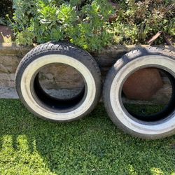 2-1/2 “ White Wall Tires 