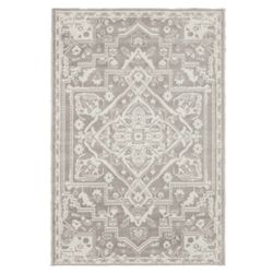 BE- 4'x6' Mohawk Gulzar Persian Woven Fashion Area Rug Beige/Ivory